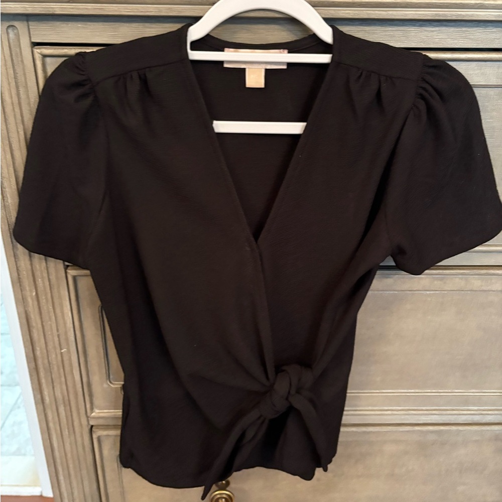 Michael Kors Elegant Black Women's Top